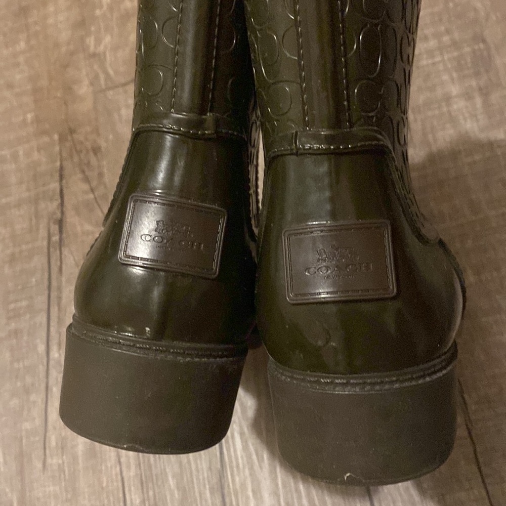 Coach Rain Boots - Picture 8 of 8